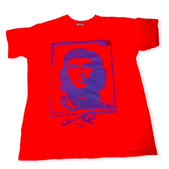 RED ERNESTO "CHE" GUEVARA T-SHIRT - Picture 10 of 10